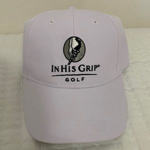 "In His Grip" Golf hat